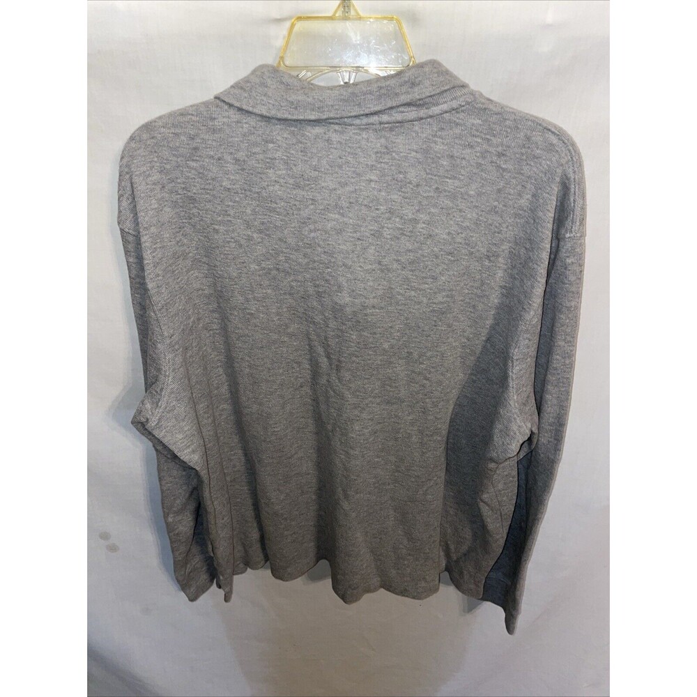 Polo Ralph Lauren Estate Rib Men’s Flesh Pony Sweat Shirt Sz XL Gray Athleisure - Picture 8 of 12